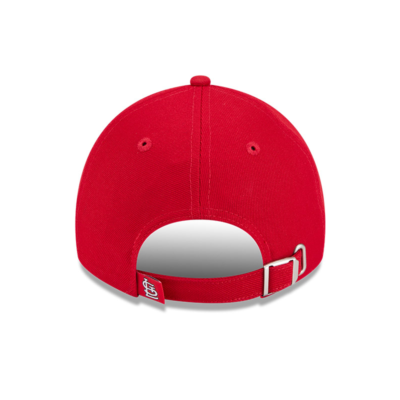 Women’s New Era St. Louis Cardinals Rhinestone Script Red Adjustable Cap