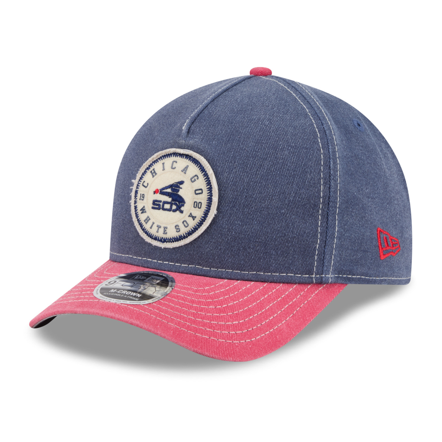 Men’s New Era Chicago White Sox MLB Felt Patch Adjustable Snapback Cap