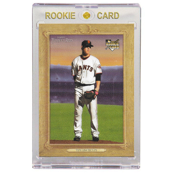 Tim Lincecum San Francisco Giants 2007 Topps Turkey Red # 88 Rookie Card