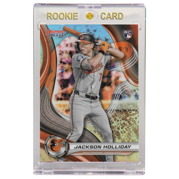 Jackson Holliday Baltimore Orioles 2024 Bowman's Best Refractor # 13 Rookie Card