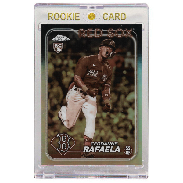 Ceddanne Rafaela Boston Red Sox 2024 Topps Chrome Sepia Refractor # 118 Rookie Card