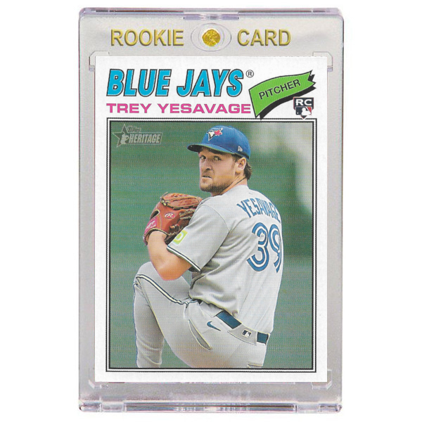 Trey Yesavage Toronto Blue Jays 2026 Topps Heritage # 245 Rookie Card