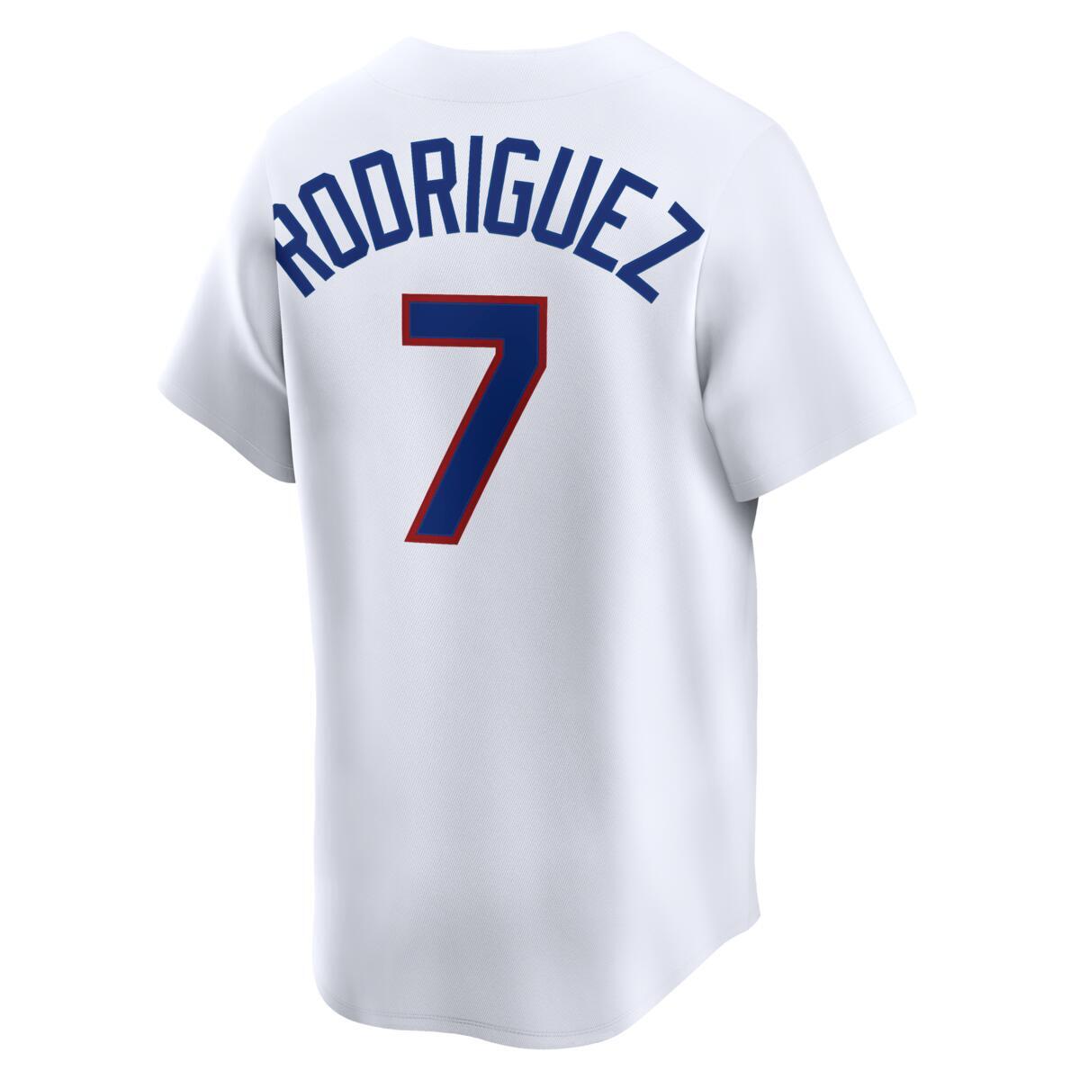 Men’s Nike Ivan Rodriguez Texas Rangers Cooperstown Collection Limited Full Button Front White Replica Jersey