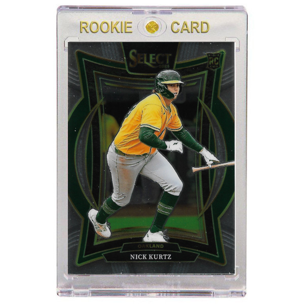 Nick Kurtz Oakland Athletics 2025 Panini Select # 63 Rookie Card