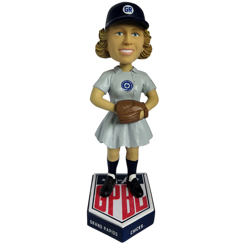 Grand Rapids Chicks All-American Girls Professional Baseball League (AAGPBL) Bobblehead