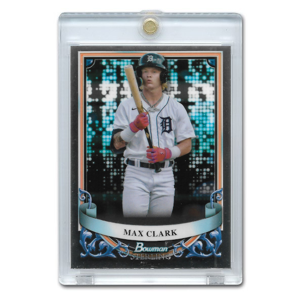 Max Clark 2024 Bowman Sterling Top Prospects # 18 Pre-Rookie Card
