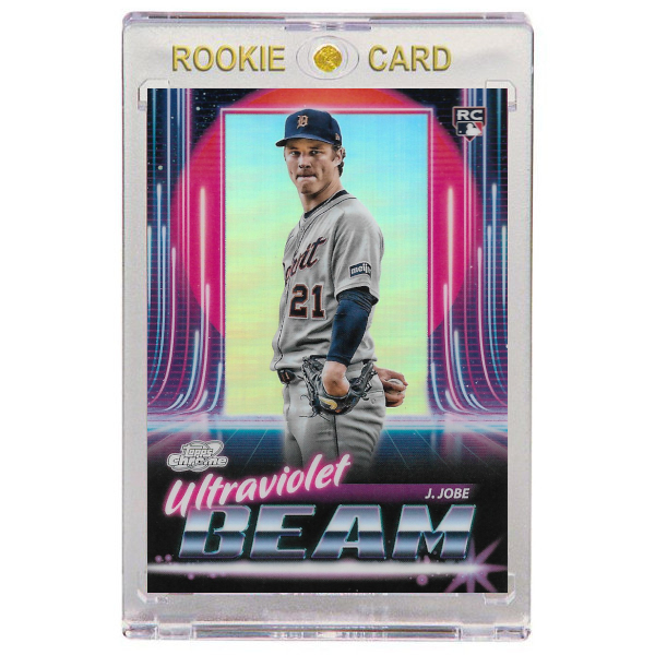 Jackson Jobe Detroit Tigers 2025 Topps Cosmic Chrome Ultraviolet Beam # 8 Rookie Card