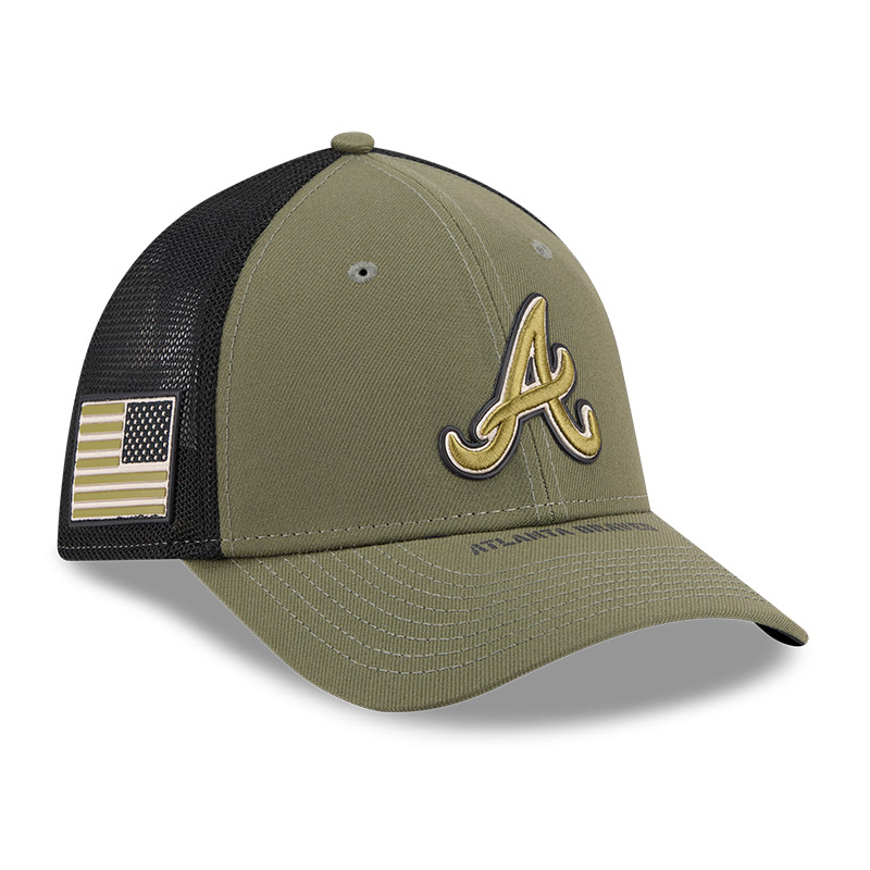 Men’s New Era Atlanta Braves Armed Forces Weekend 39THIRTY M-Crown Stretch Fit Cap