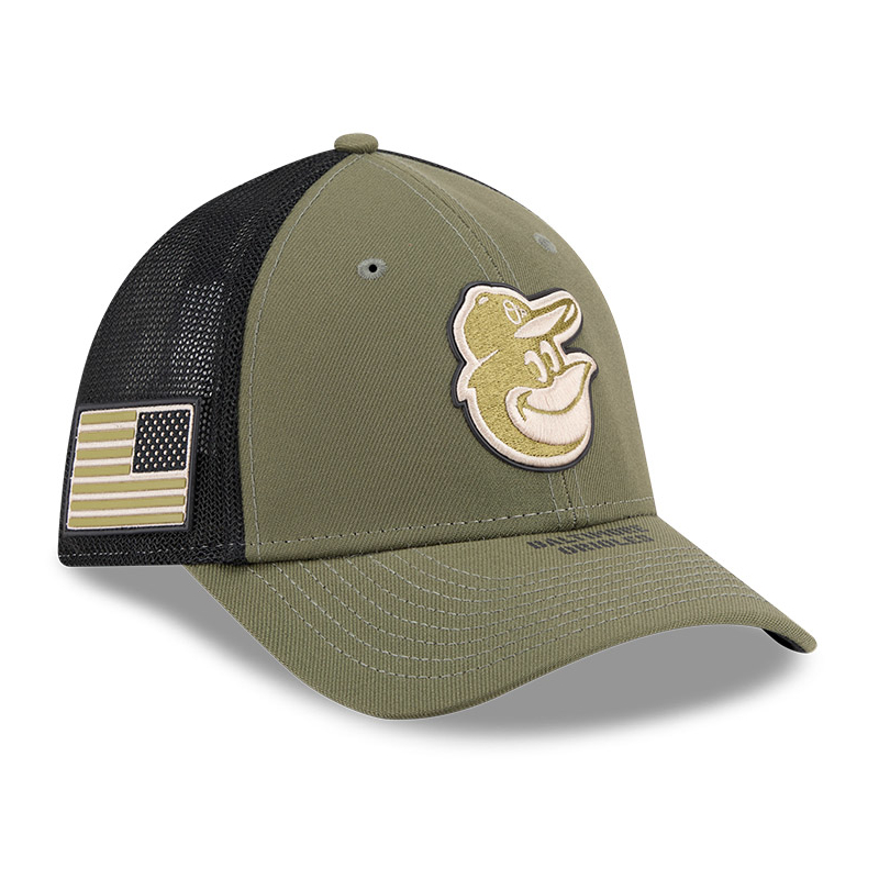 Men’s New Era Baltimore Orioles Armed Forces Weekend 39THIRTY M-Crown Stretch Fit Cap