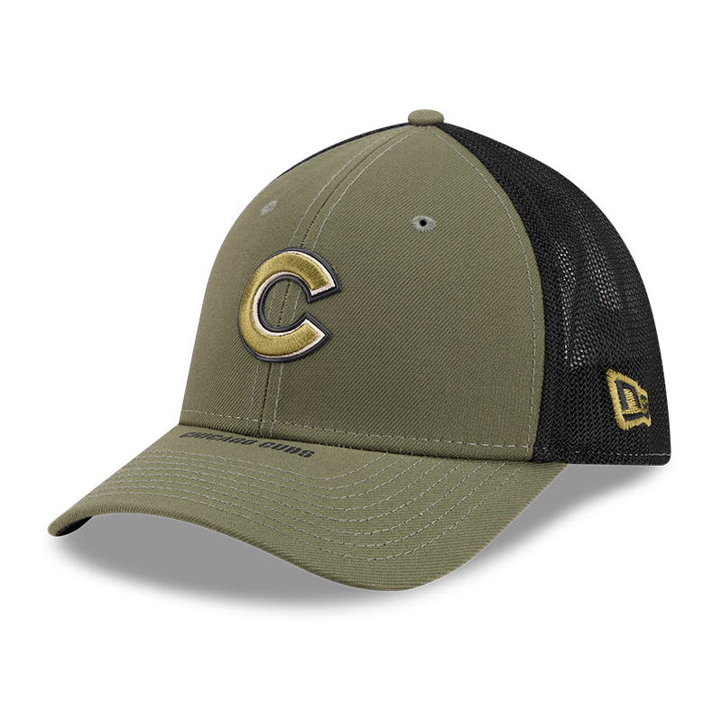 Men’s New Era Chicago Cubs Armed Forces Weekend 39THIRTY M-Crown Stretch Fit Cap