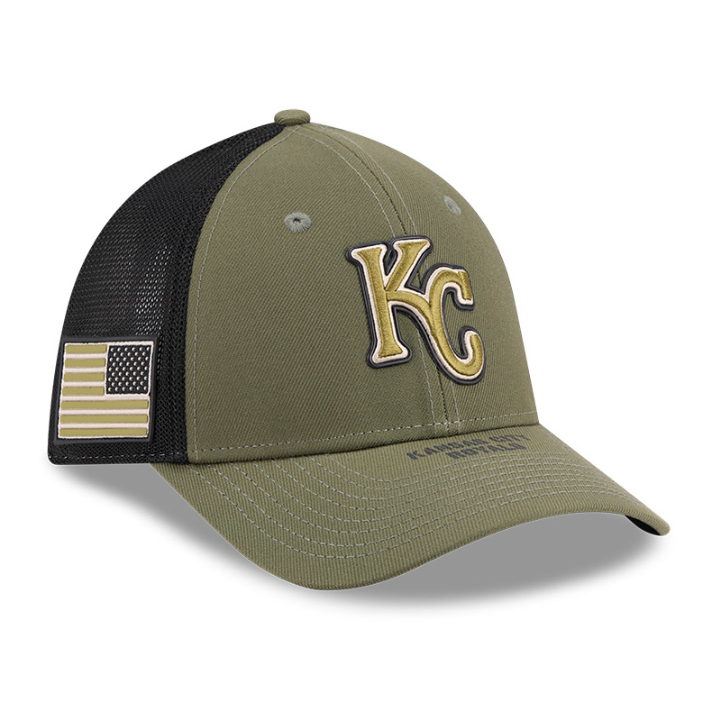 Men’s New Era Kansas City Royals Armed Forces Weekend 39THIRTY M-Crown Stretch Fit Cap