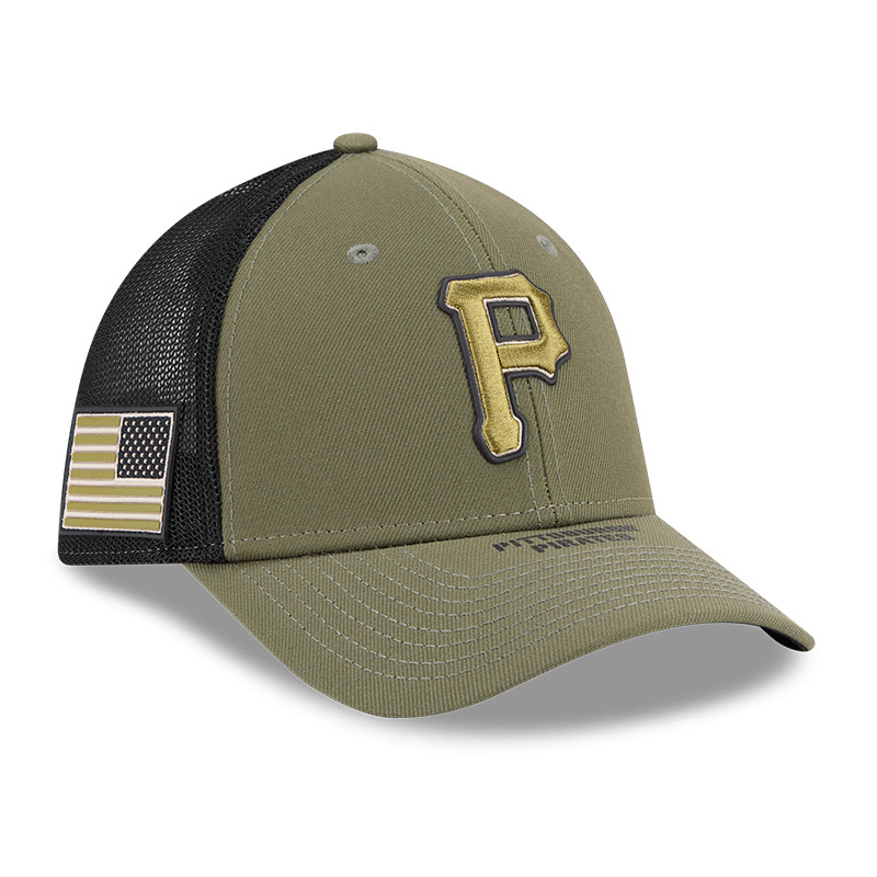 Men’s New Era Pitsburgh Pirates Armed Forces Weekend 39THIRTY M-Crown Stretch Fit Cap