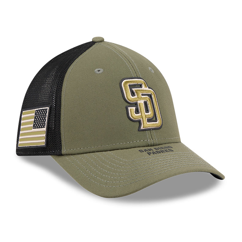 Men’s New Era San Diego Padres Armed Forces Weekend 39THIRTY M-Crown Stretch Fit Cap