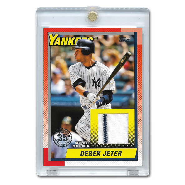 Derek Jeter 2025 Topps 35th Anniversary '90 Relic # T90R-DJ