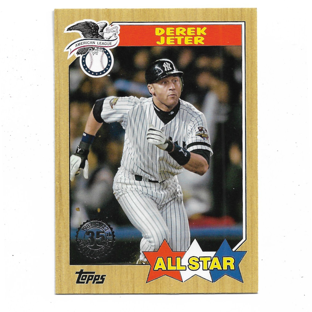 Derek Jeter 2022 Topps 35th Anniversary All-Star # 87AS-47