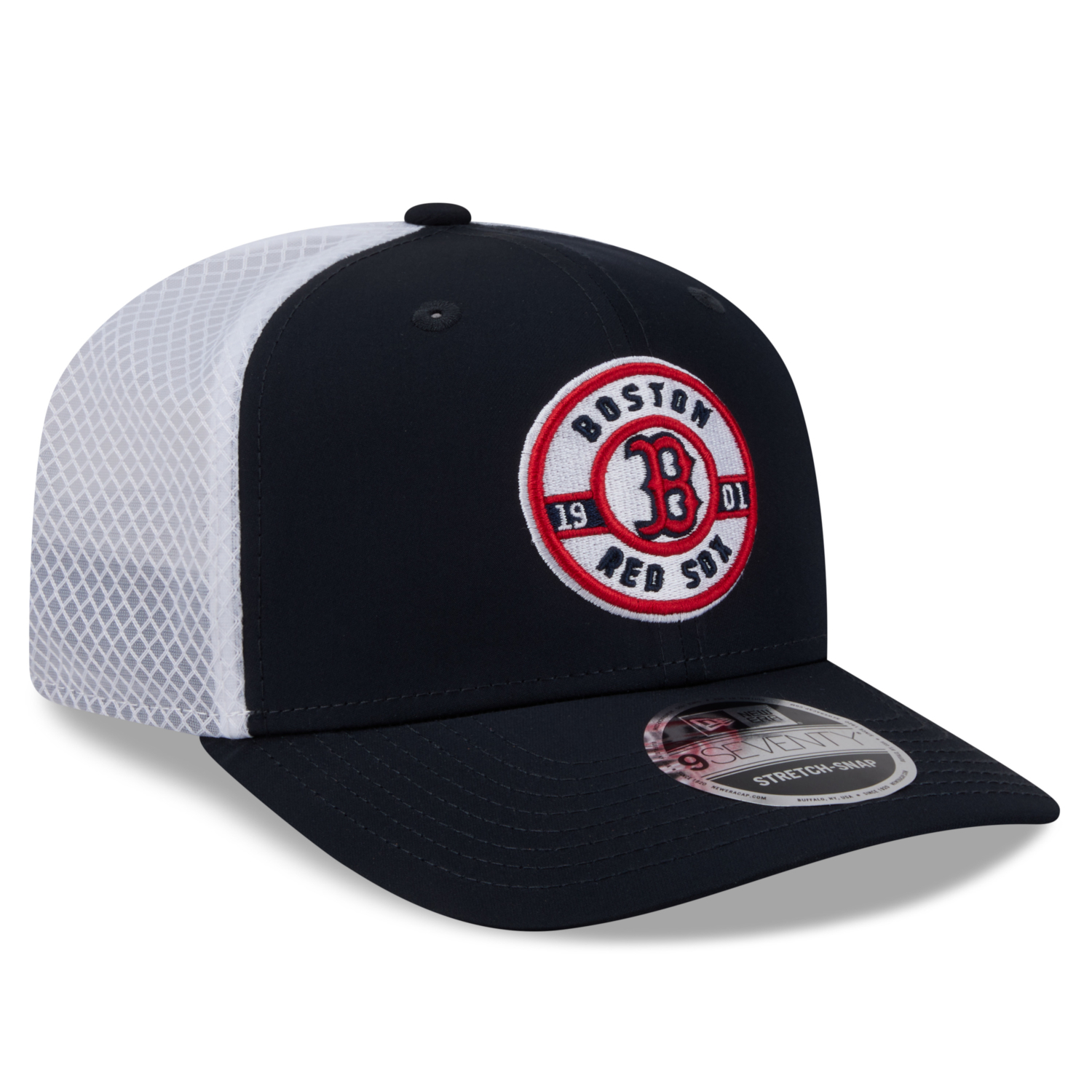 Men’s New Era Boston Red Sox 9SEVENTY Stretch Snap Cap
