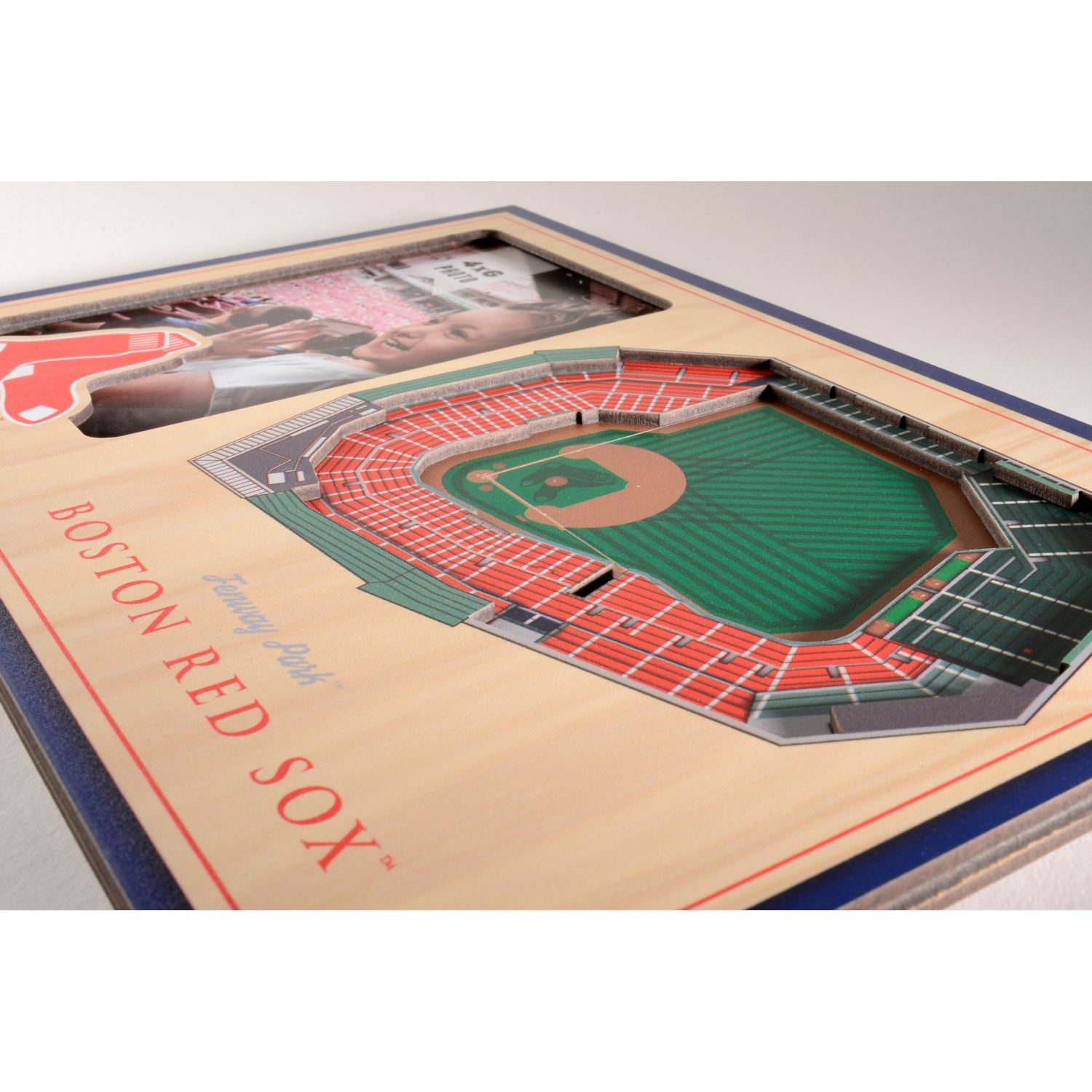 Boston Red Sox 3D StadiumView 12" x 8" Picture Frame
