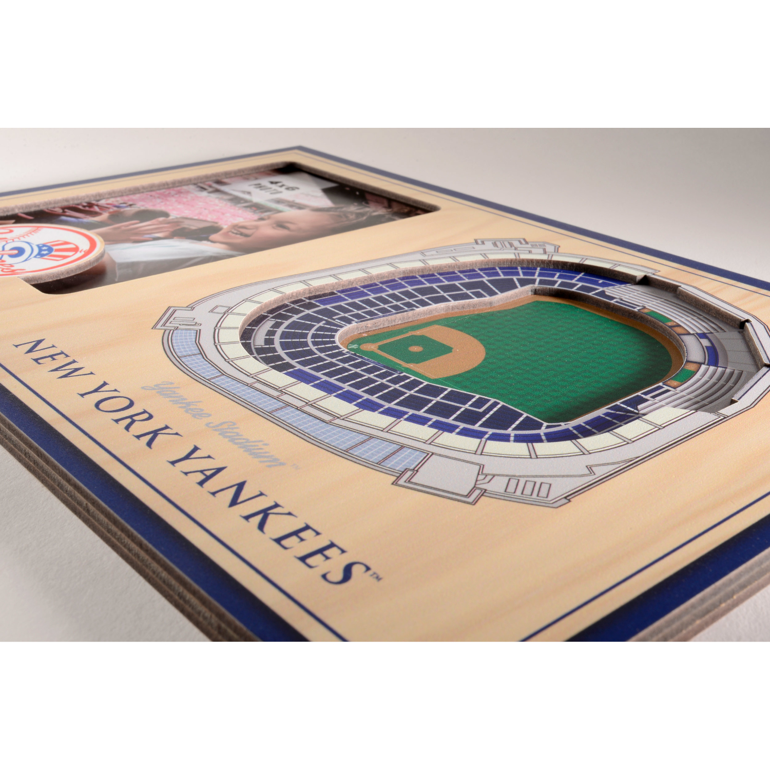 New York Yankees 3D StadiumView 12" x 8" Picture Frame