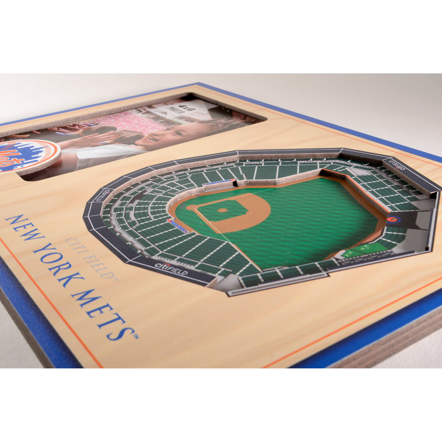 New York Mets 3D StadiumView 12" x 8" Picture Frame