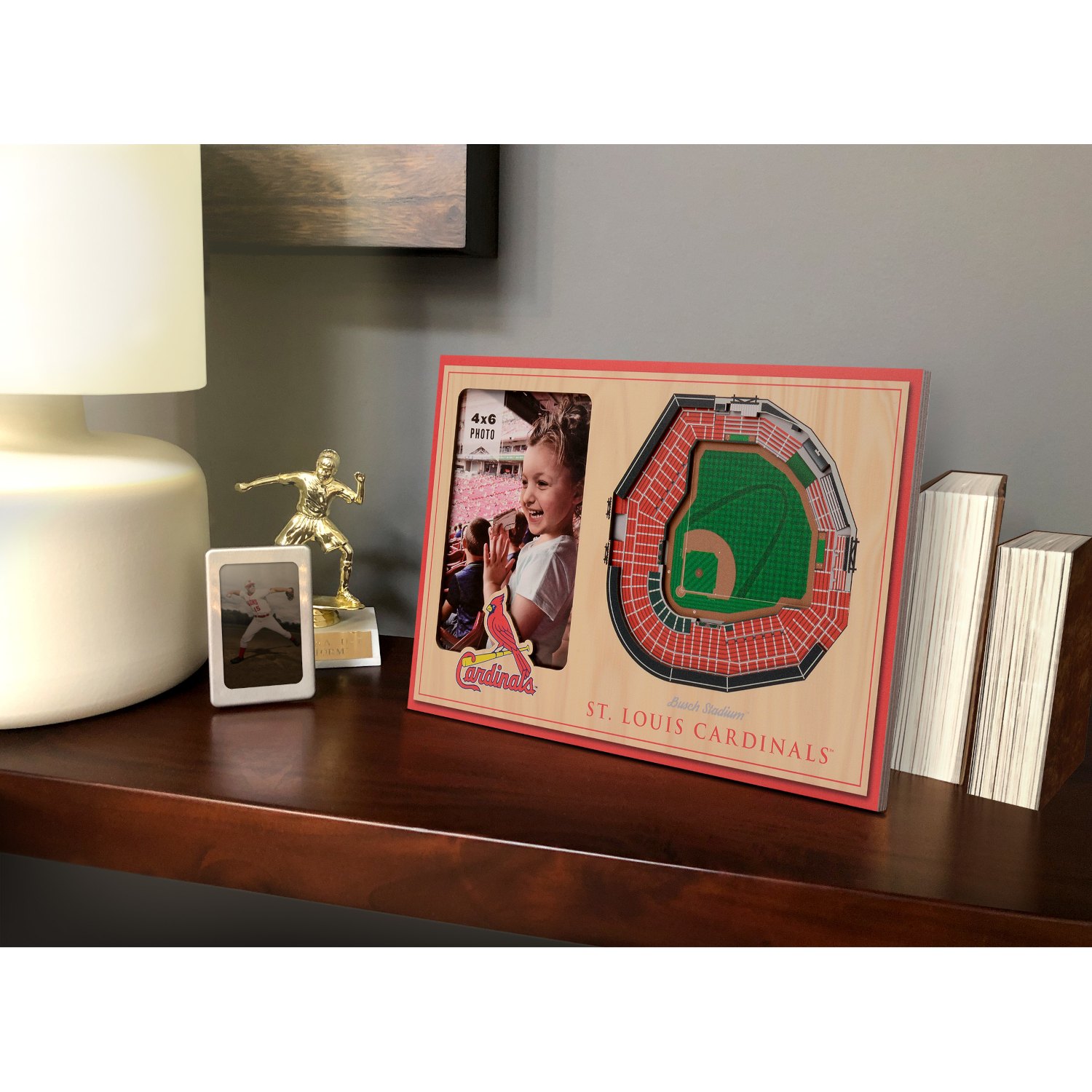 St. Louis Cardinals 3D StadiumView 12" x 8" Picture Frame