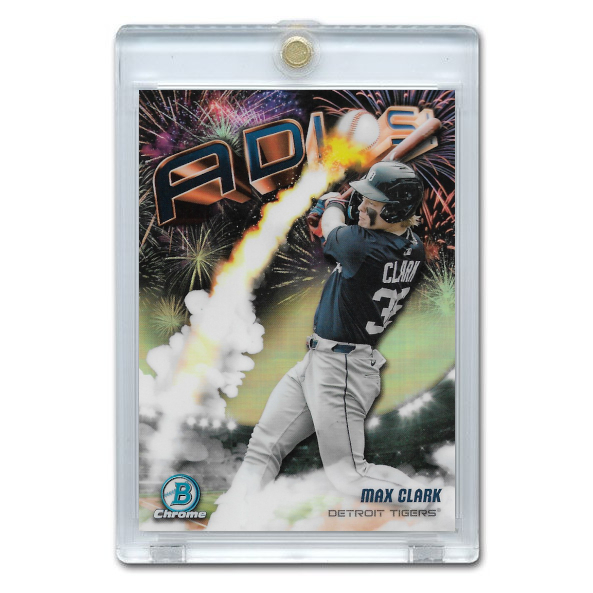 Max Clark 2023 Bowman Chrome Adios # 20 Pre-Rookie Card