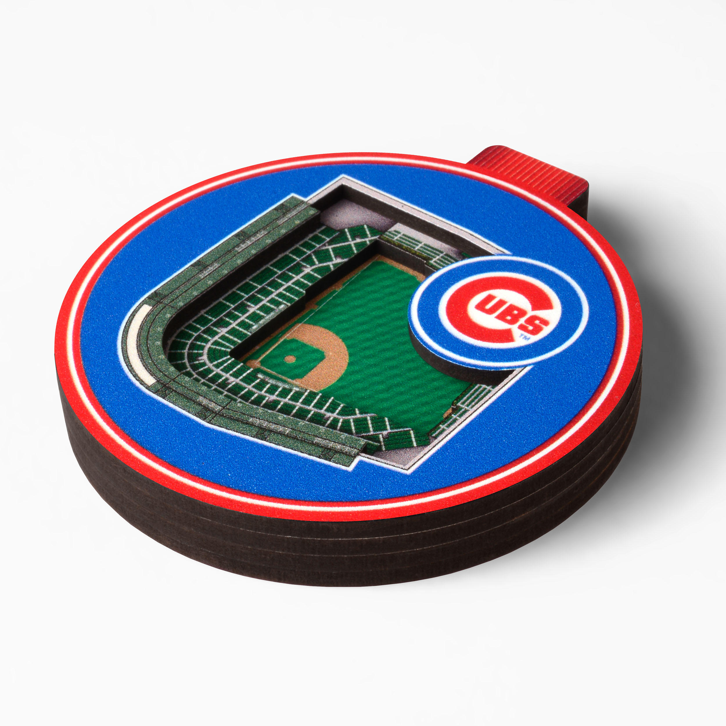 Chicago Cubs 3D StadiumView Ornament