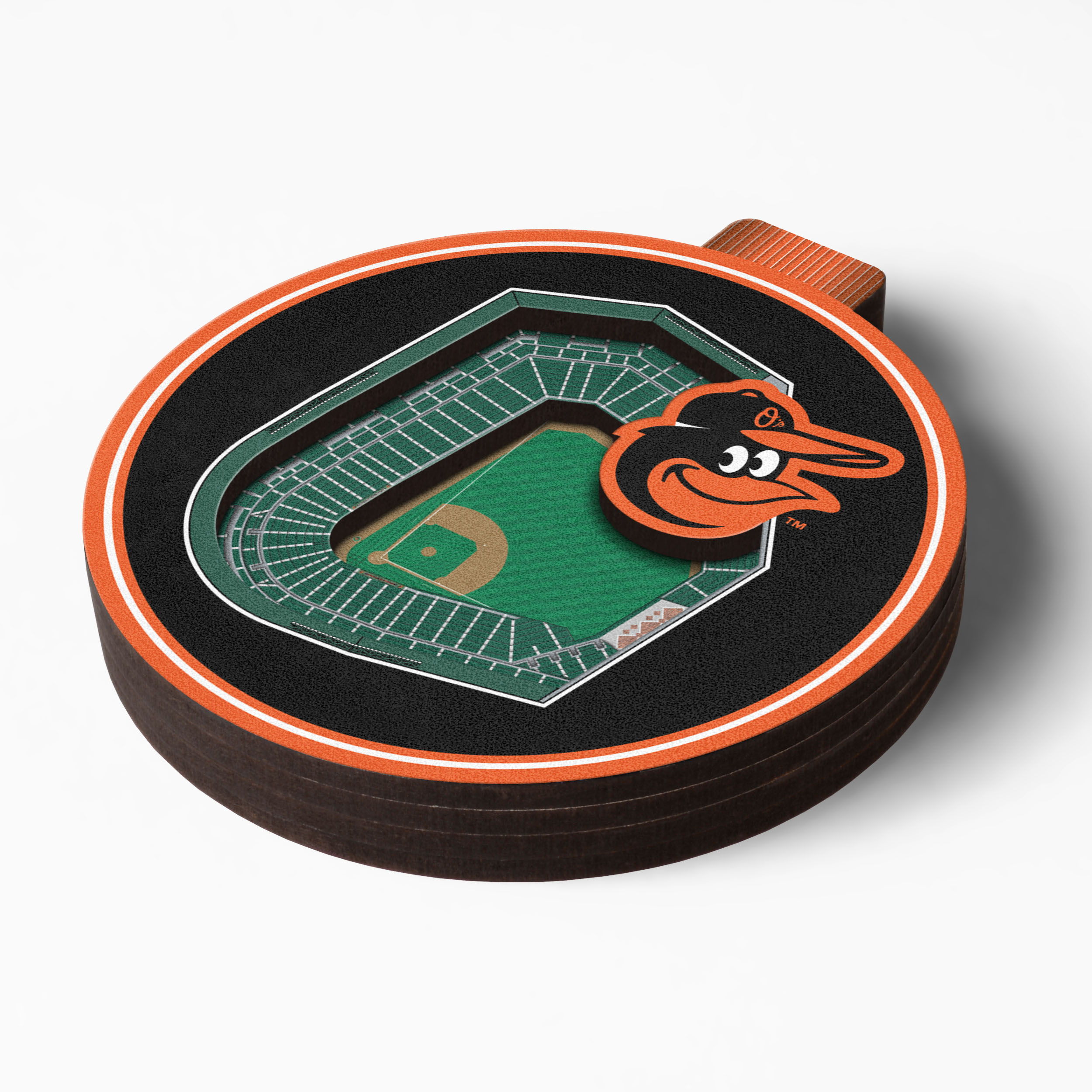 Baltimore Orioles 3D StadiumView Ornament