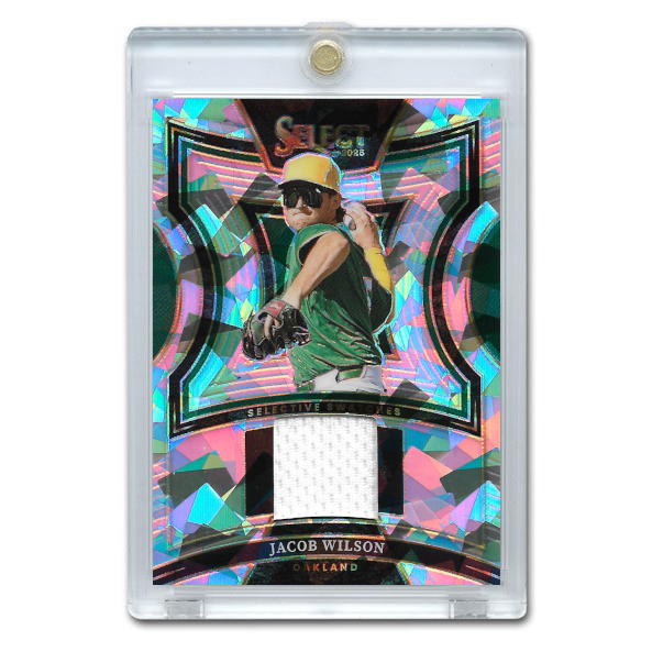 Jacob Wilson 2025 Panini Select Swatches Ice # SS-JW