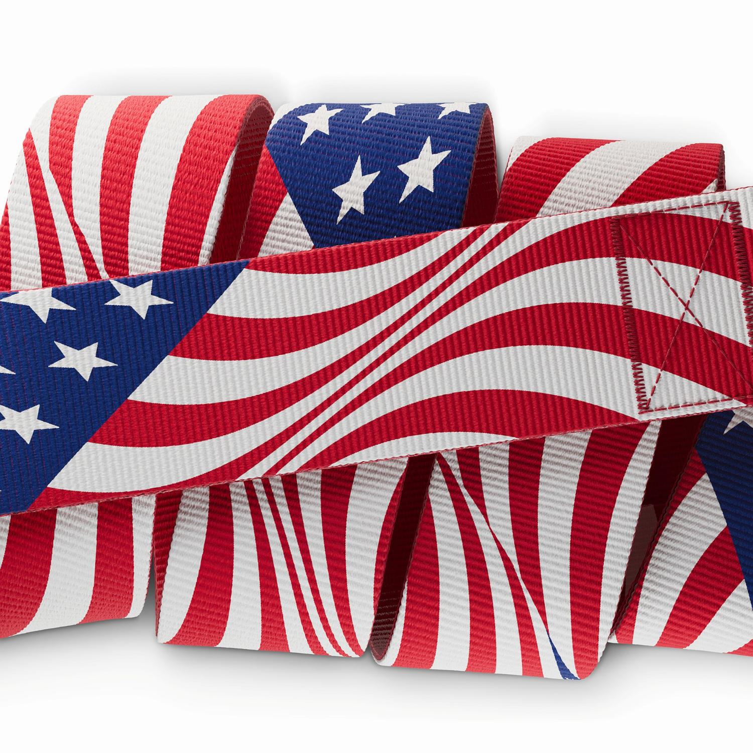 Youth Bobby Heaters Freedom Wave American Flag Belt