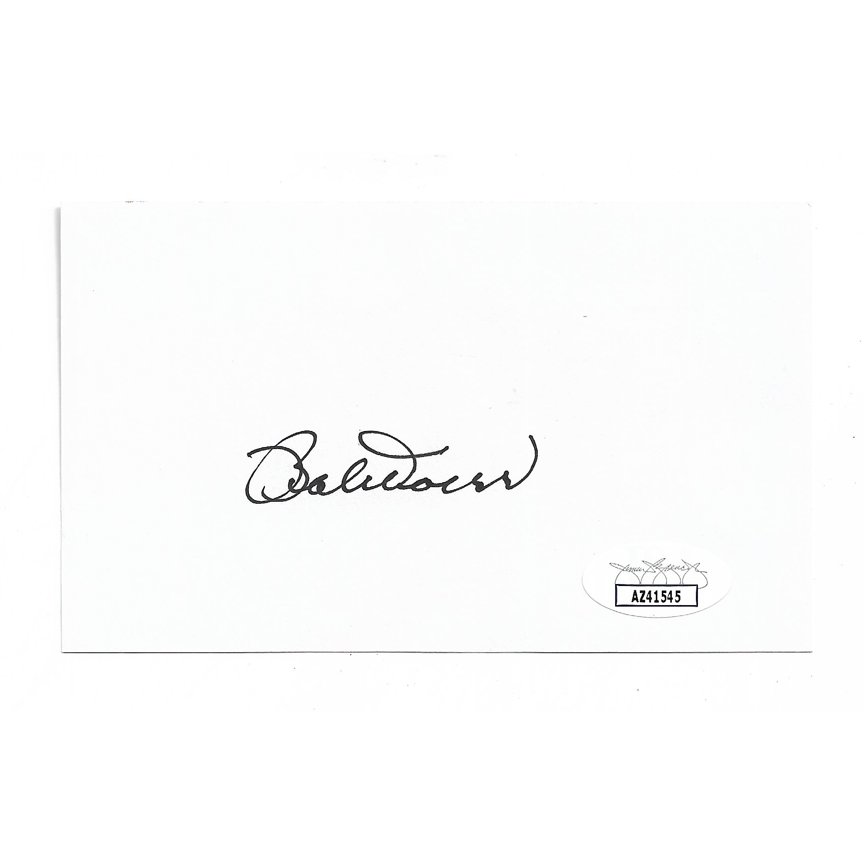 Bobby Doerr Autographed Cut Signature (JSA)