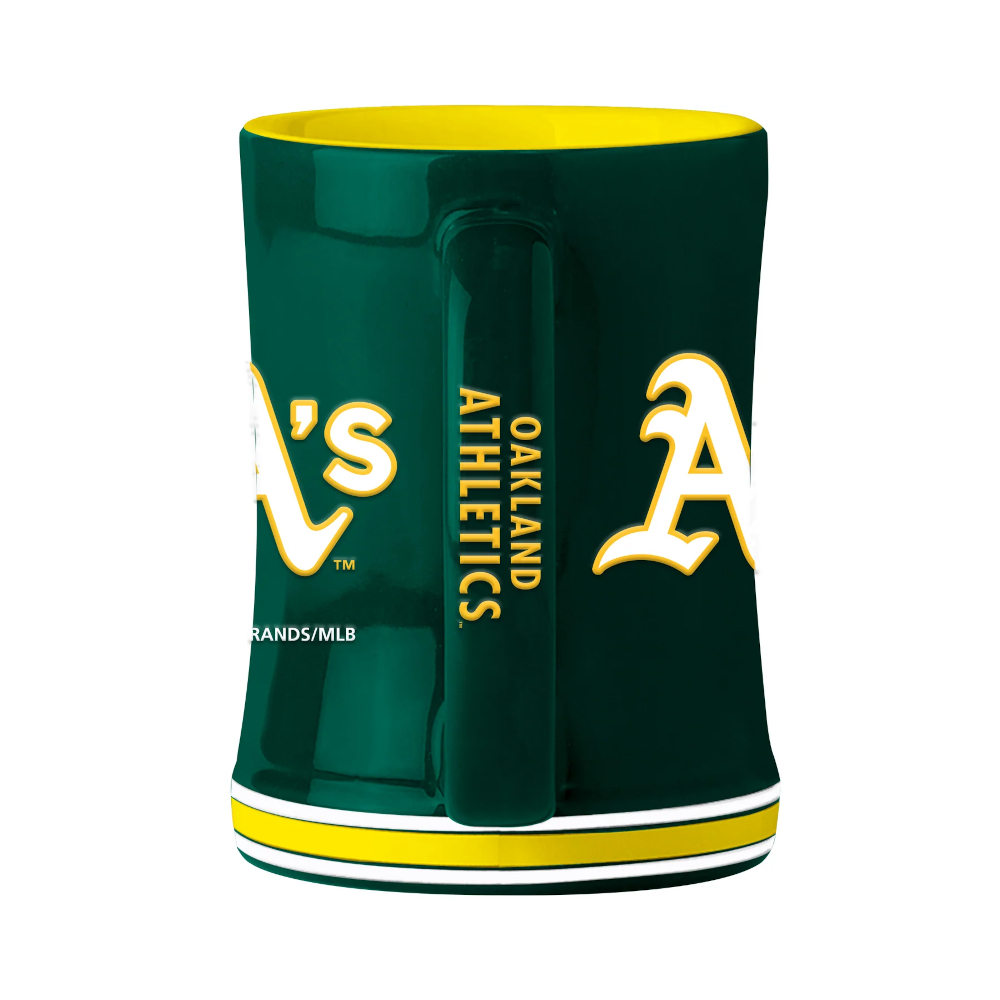 Oakland Athletics Team Logo 14 Ounce Relief Mug
