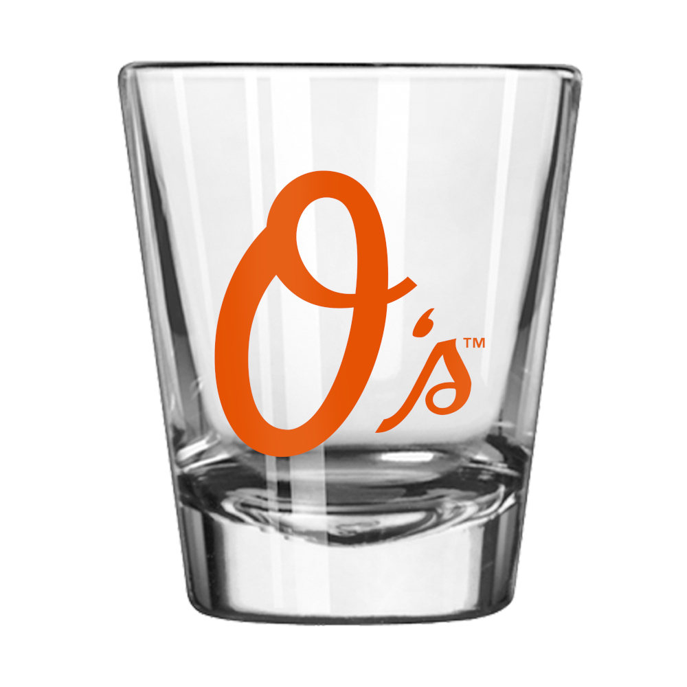 Baltimore Orioles Gameday 2 Ounce Team Logo Shot Glass