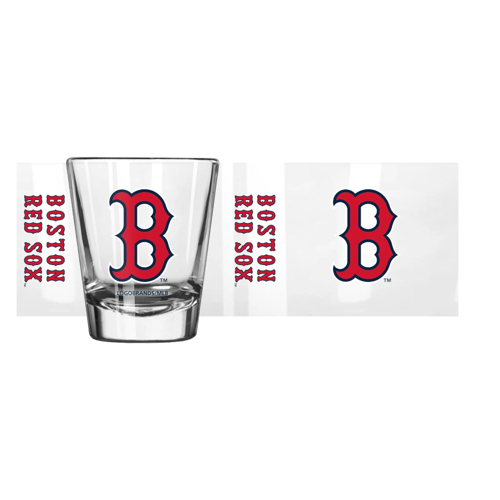 Boston Red Sox Gameday 2 Ounce Team Logo Shot Glass