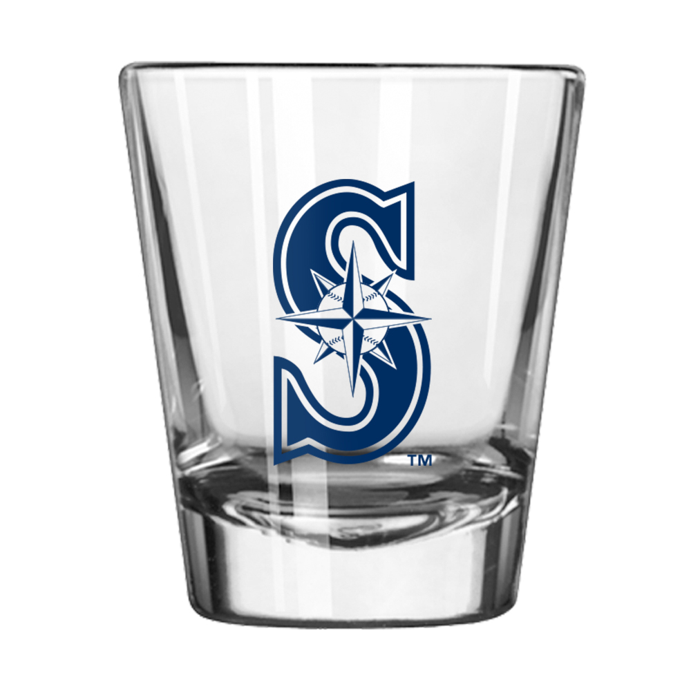 Seattle Mariners Gameday 2 Ounce Team Logo Shot Glass