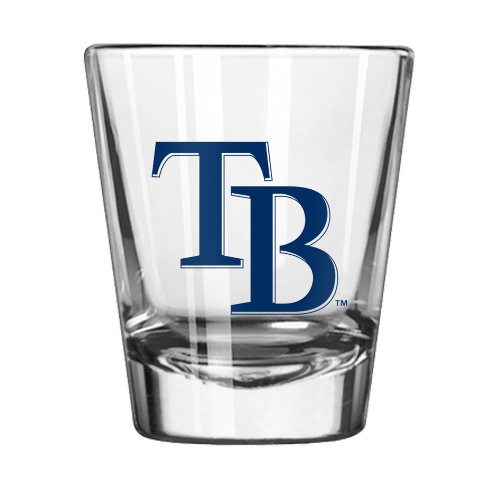 Tampa Bay Rays Gameday 2 Ounce Team Logo Shot Glass