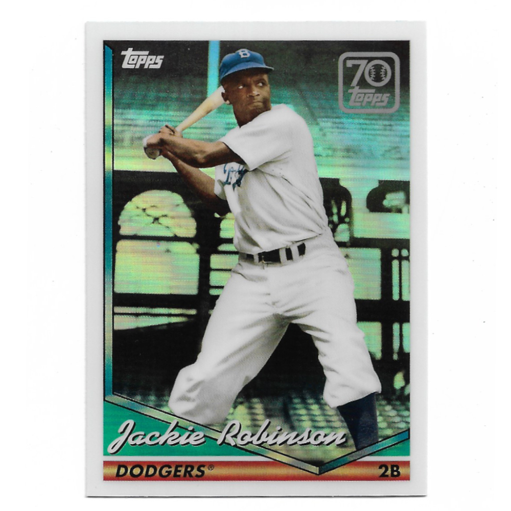 Jackie Robinson 2021 Topps Chrome 70 Years # 44