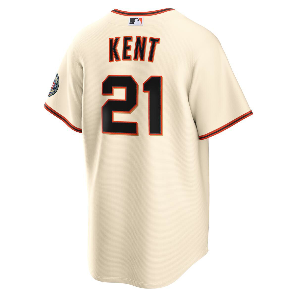 Men’s Nike Jeff Kent Hall of Fame 2026 Induction Official MLB Limited San Francisco Giants Home Jersey