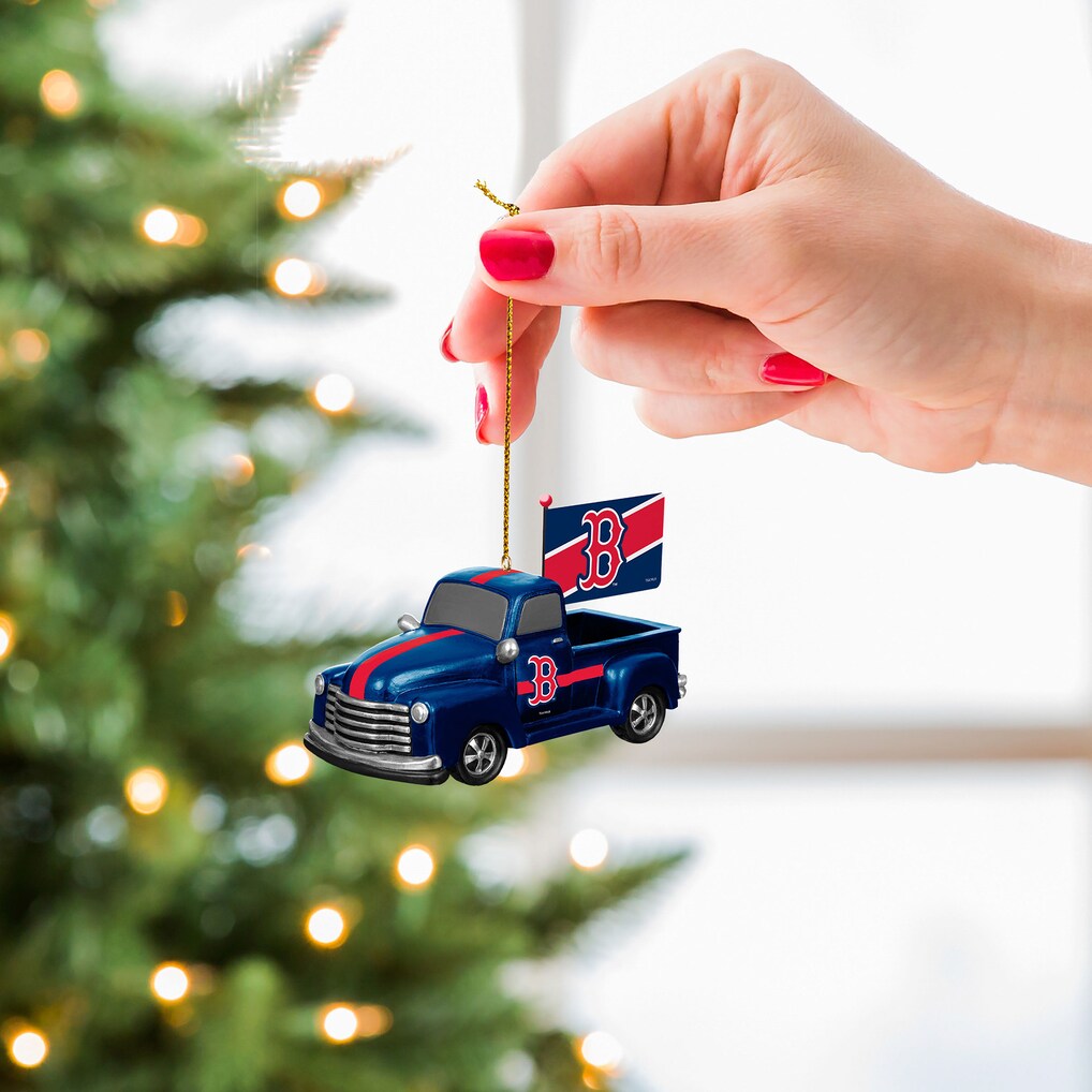 Boston Red Sox Rally Truck Holiday Ornament