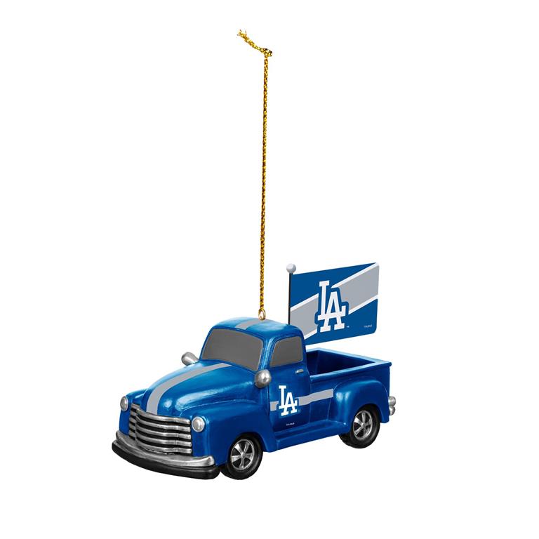 Los Angeles Dodgers Rally Truck Holiday Ornament