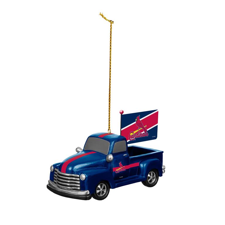 St. Louis Cardinals Rally Truck Holiday Ornament