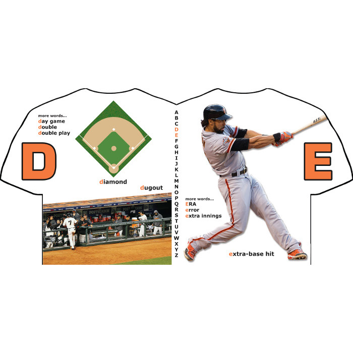 San Francisco Giants ABC Baby Board Book