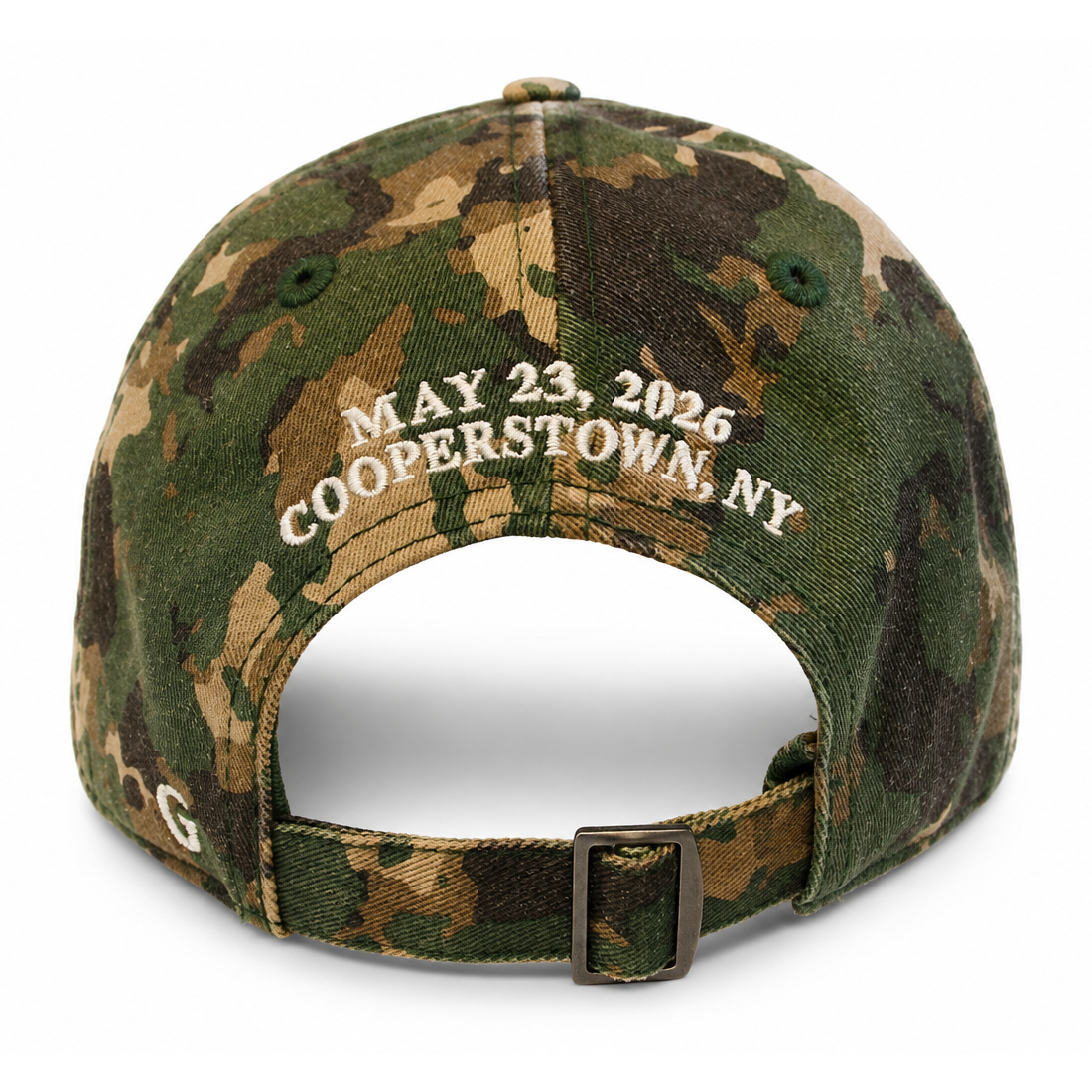 Baseball Hall of Fame Military Classic Weekend Gameday Adjustable Camo Cap