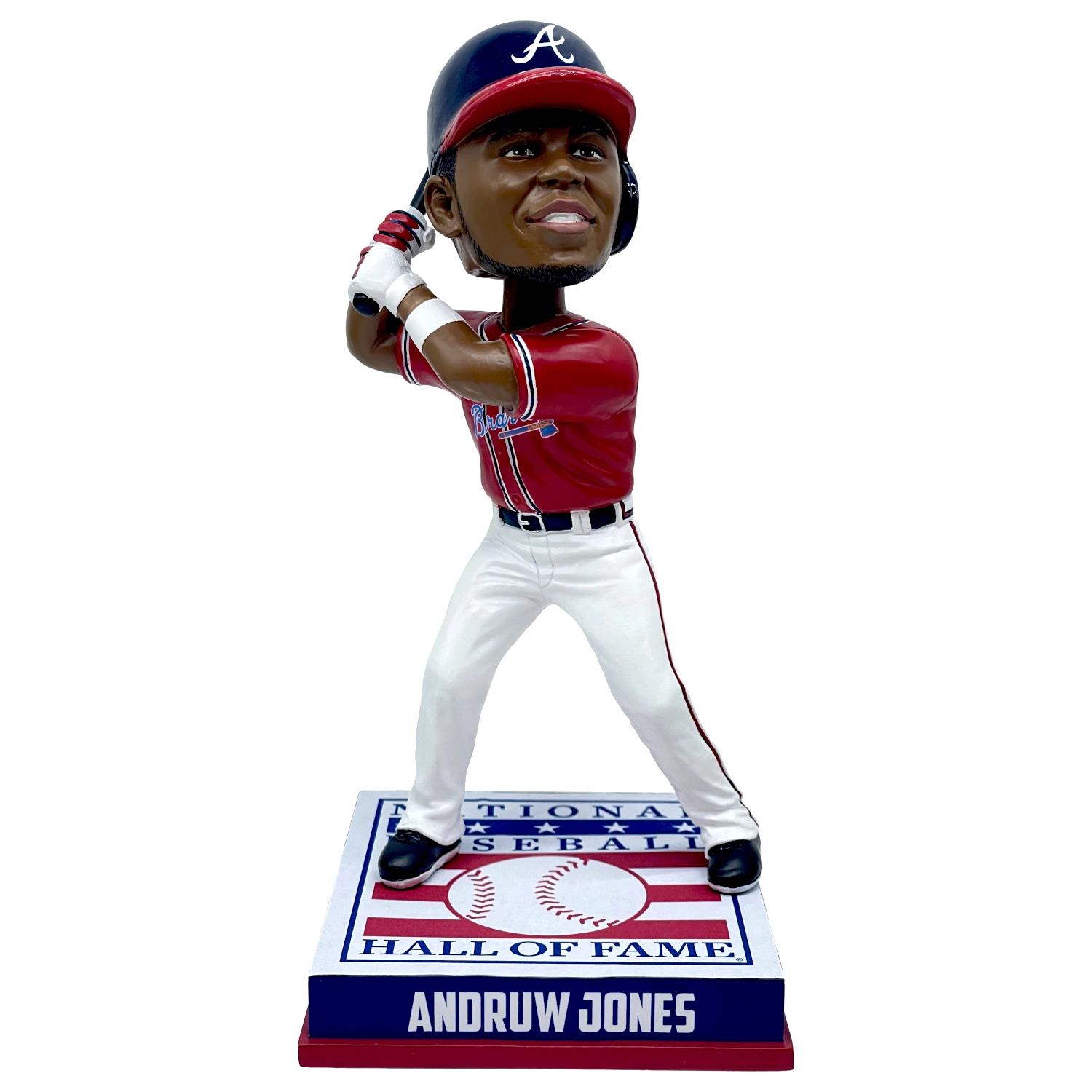 Andruw Jones Atlanta Braves Baseball Hall of Fame 2026 Induction Bobblehead Ltd Ed of 180