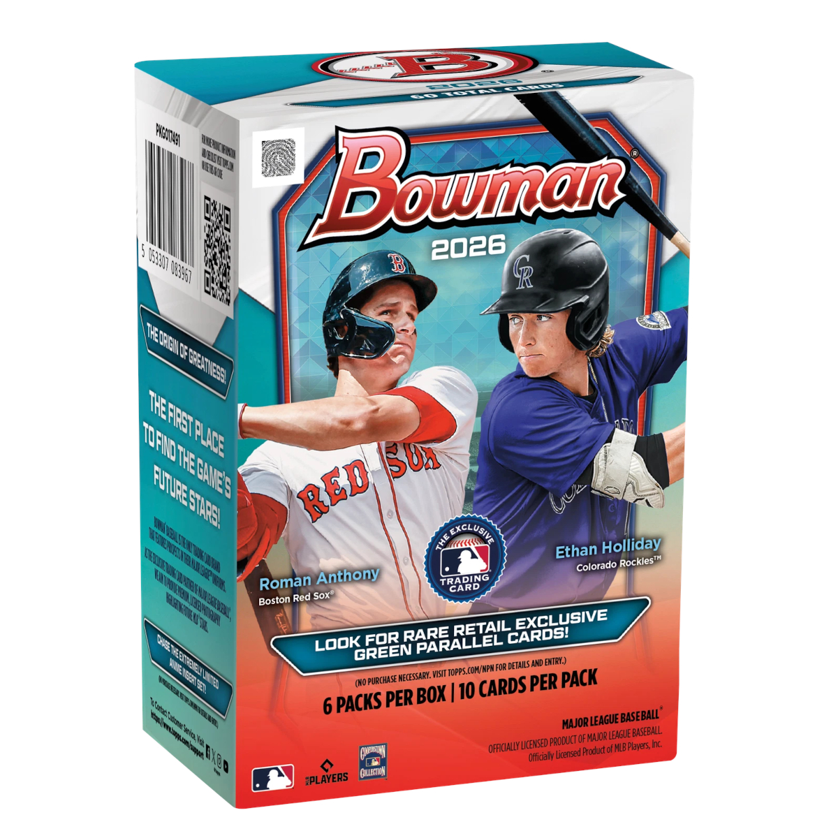 2026 Bowman Baseball 6 Pack Blaster Box