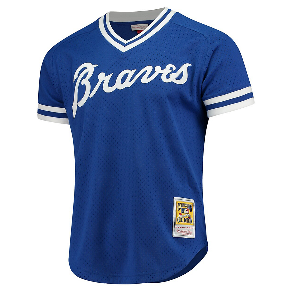 Men’s Mitchell & Ness Dale Murphy Atlanta Braves Authentic Replica 1981 Mesh Batting Practice Jersey