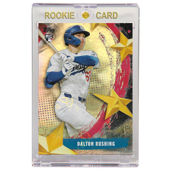 Dalton Rushing Los Angeles Dodgers 2025 Topps Stars of MLB # 75 Rookie Card