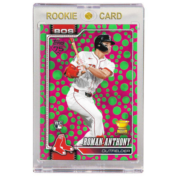 Roman Anthony Boston Red Sox 2026 Topps Easter Pink & Green # 189 Rookie Card