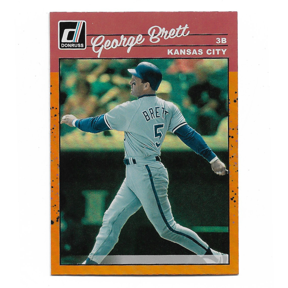George Brett 2023 Donruss Orange Holo # 284