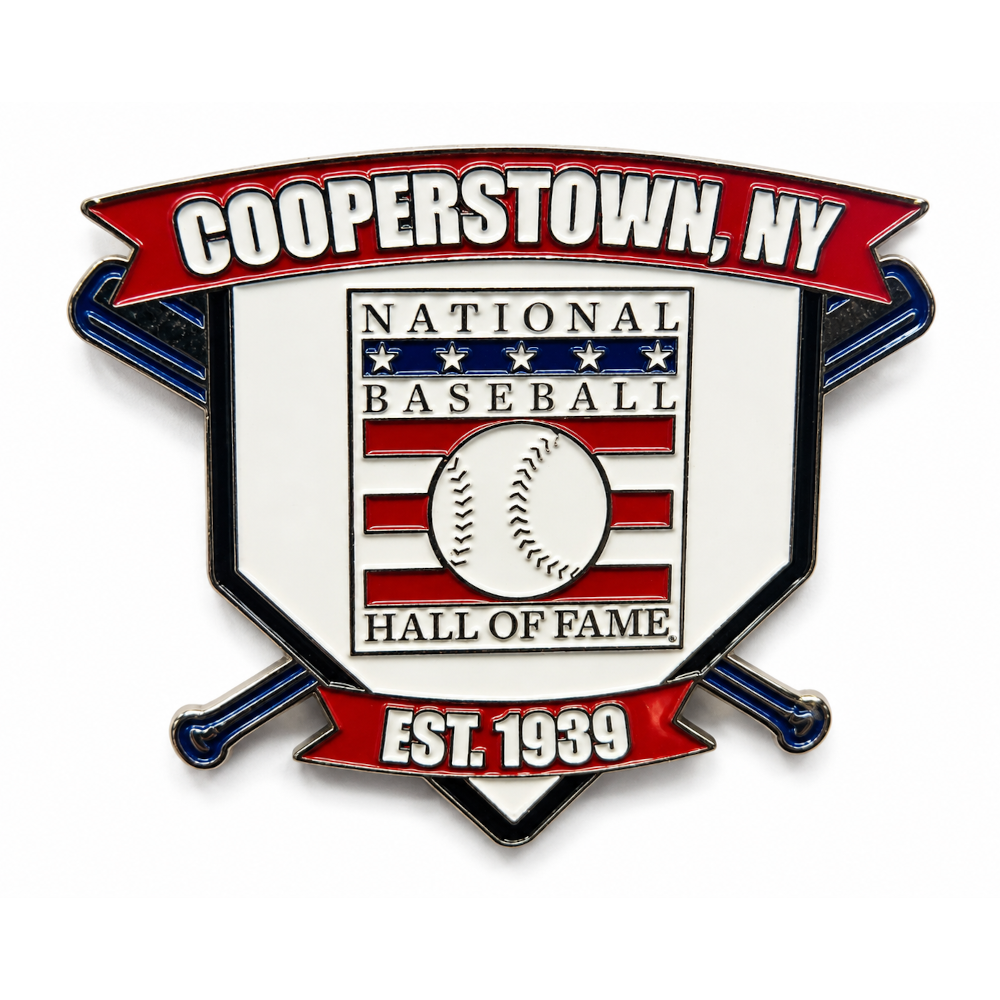 Baseball Hall of Fame Home Plate Jumbo Collector’s Pin