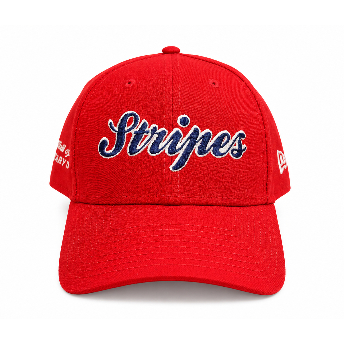 Men’s Baseball Hall of Fame Military Classic New Era “Stripes” Red 9FORTY Adjustable Cap